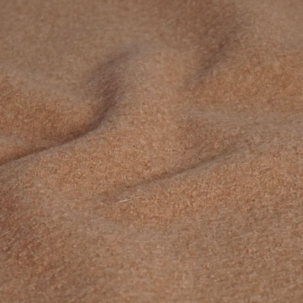 Wollwalk Walkloden aus Schurwolle beige